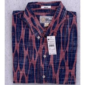 NWT Reyn Spooner Rippin' Reyns Classic Pullover Aloha Shirt Earth Red Small S